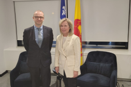 Yann Gall & Ministre Biron 